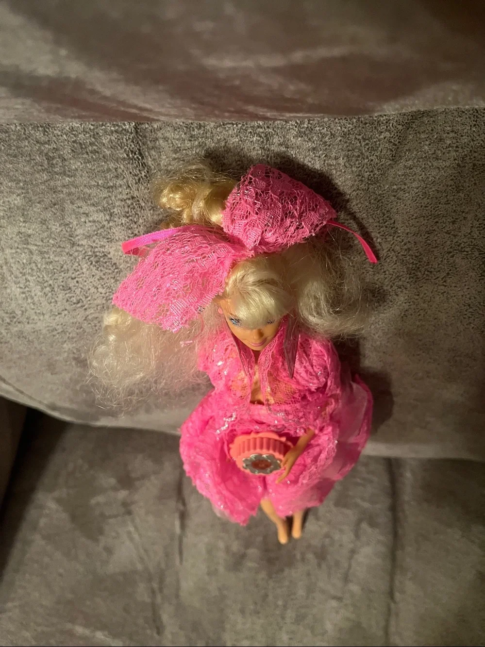 Vintage 1990 Mattel Lights and Lace Barbie Doll #9725